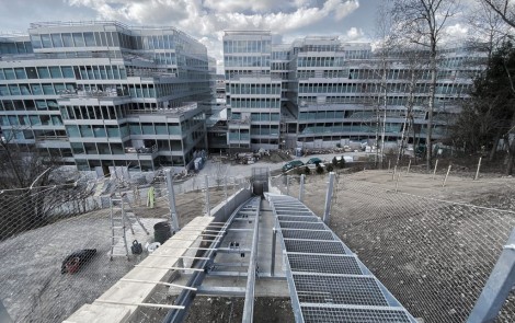 Standseilbahn Butzenbüel Stahlrohre Stahlprofile Stahlträger Flachstahl